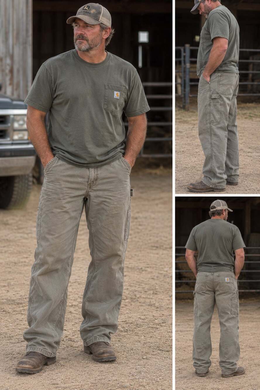 Carhartt B161 LBR Dungaree Fit Work Pants 36 x 32
M147
